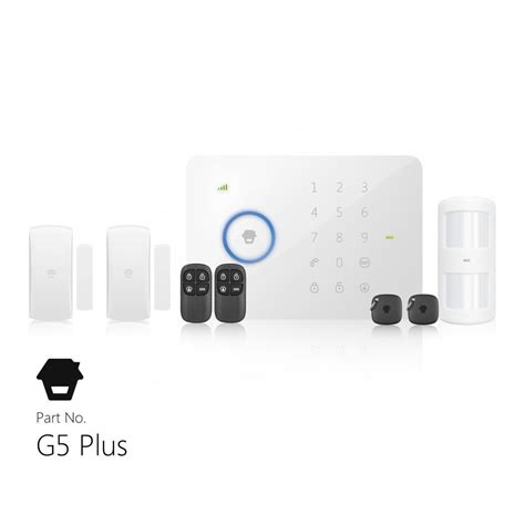 G5 Plus GSM/SMS/RFID Touch Alarm System 